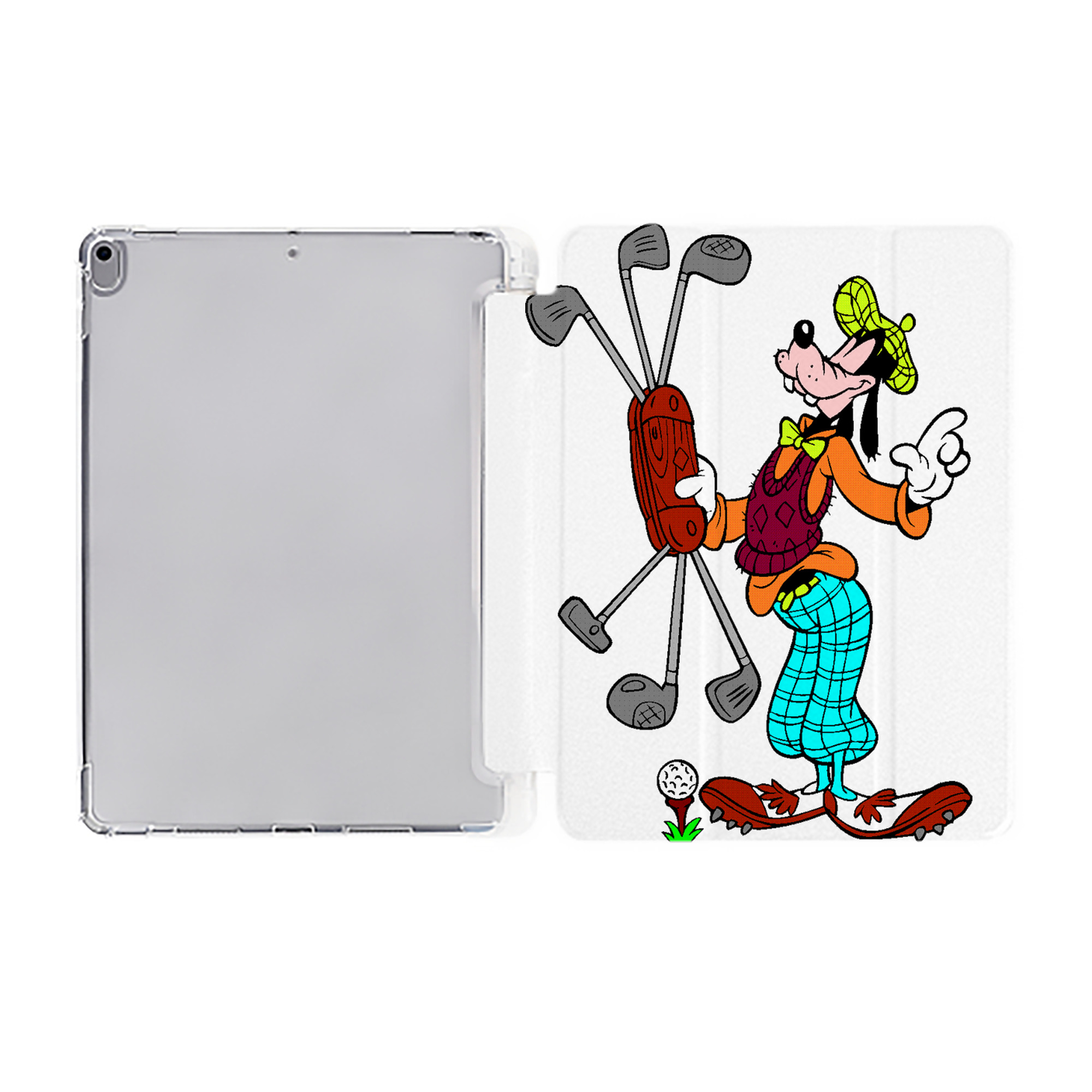 ミッキーマウス Mickey Mouse IPad ケース ペン収納付き 三つ折りスタンド PUレザー×シリコン 対応機種9.5/10.5/10.9インチ